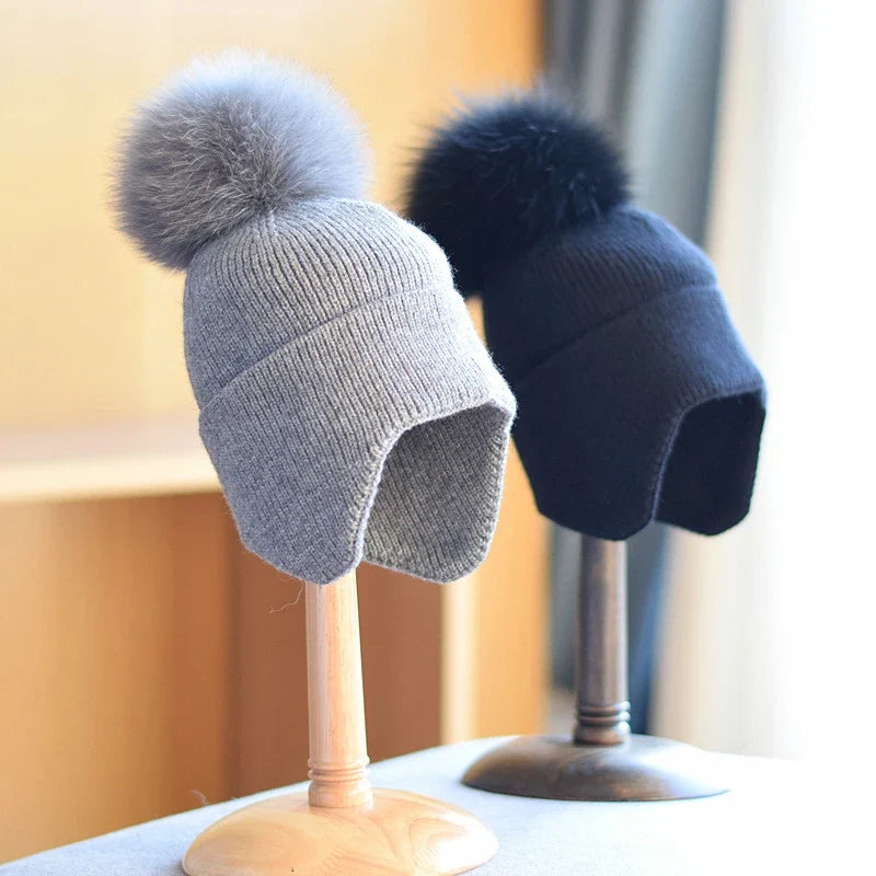 Alpine Pom Beanie — Allyours Closet (view 6)