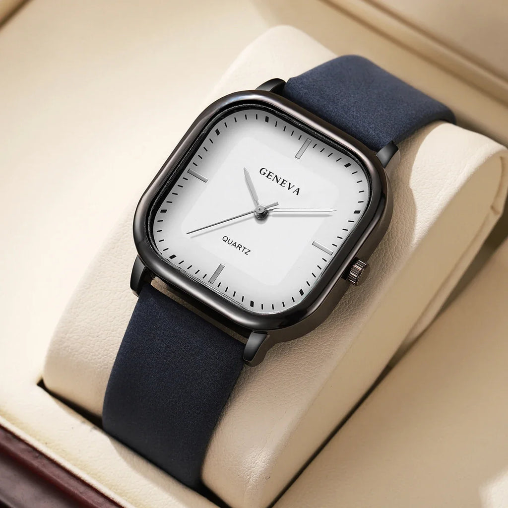 Geneva Square Dial Watch — Allyours Closet (view 9)