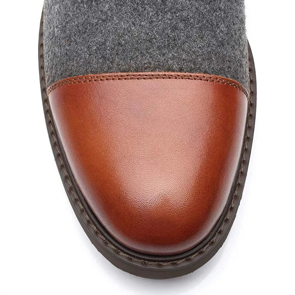 Montagne Patchwork Boots — Allyours Closet (view 5)