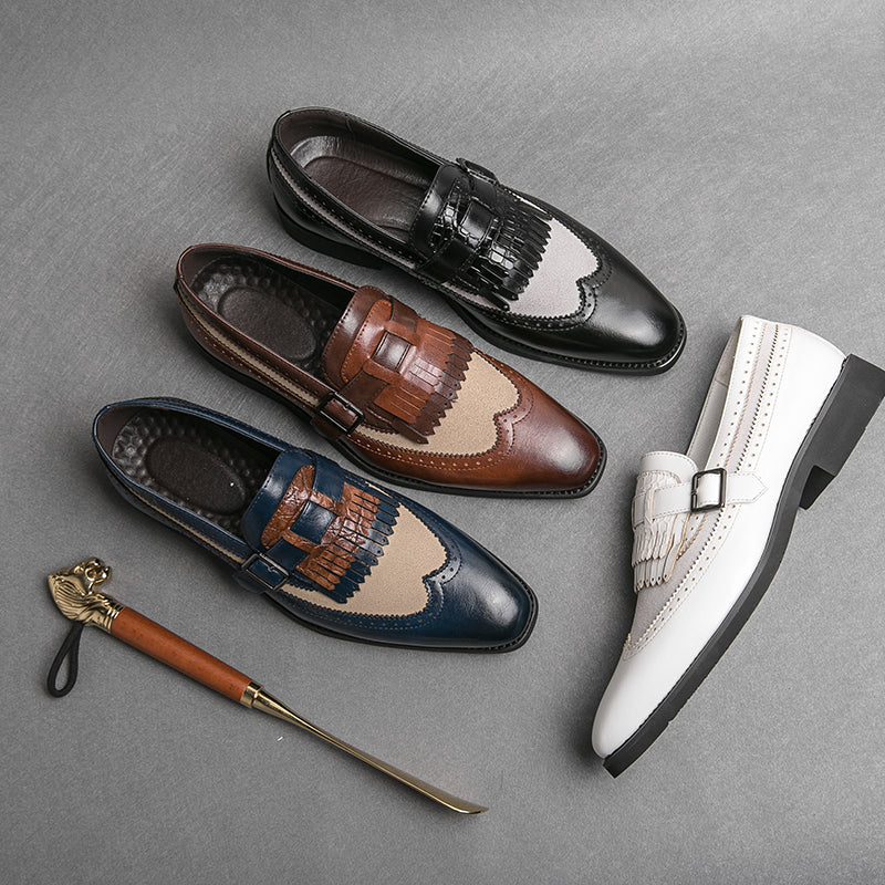 Monaco Fringe Loafers — Allyours Closet (view 5)