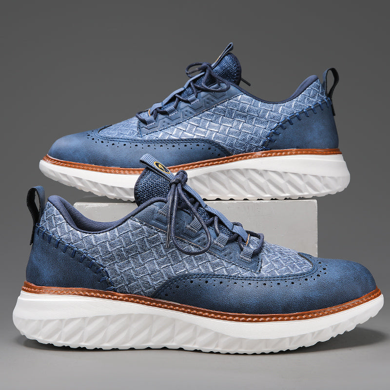 Axis Leather Sneakers — Allyours Closet (view 2)