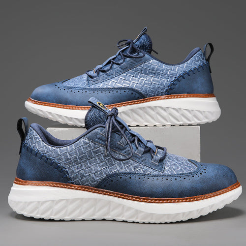 Axis Leather Sneakers — Allyours Closet (view 2)