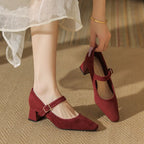 Capri Suede Heels — Allyours Closet (view 4)