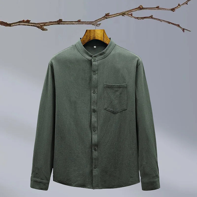 Portland Linen Shirt — Allyours Closet (view 2)