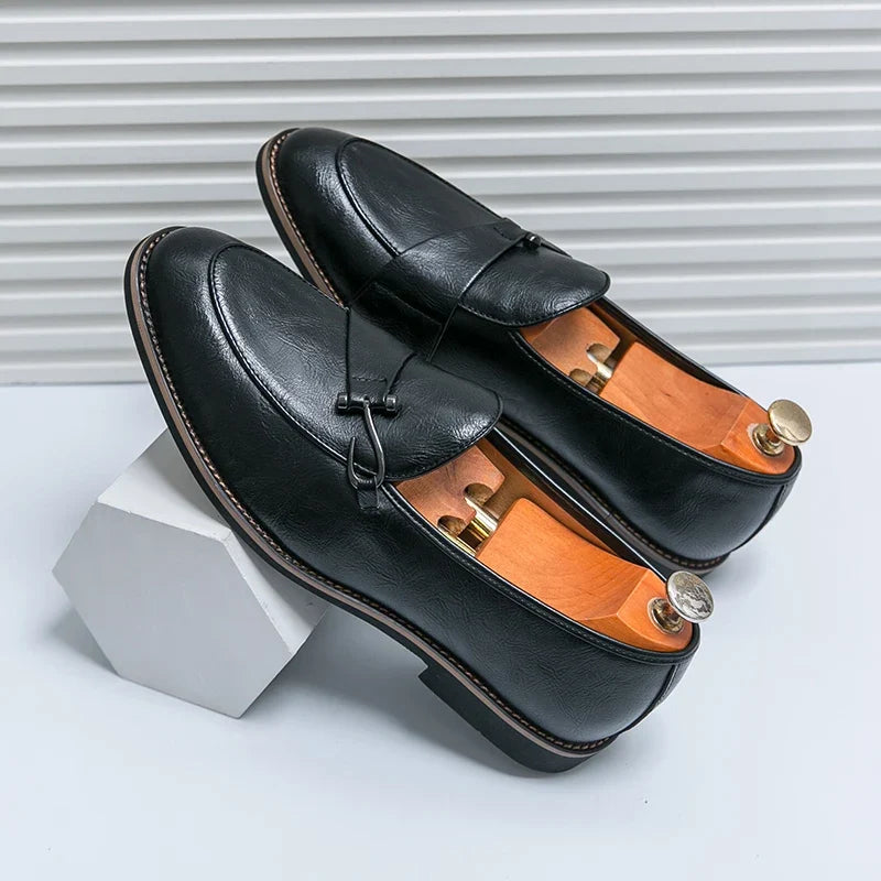 Portside Leather Loafers — Allyours Closet (view 6)