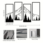 Mountain Peak Wall Art — Allyours Closet (view 5)