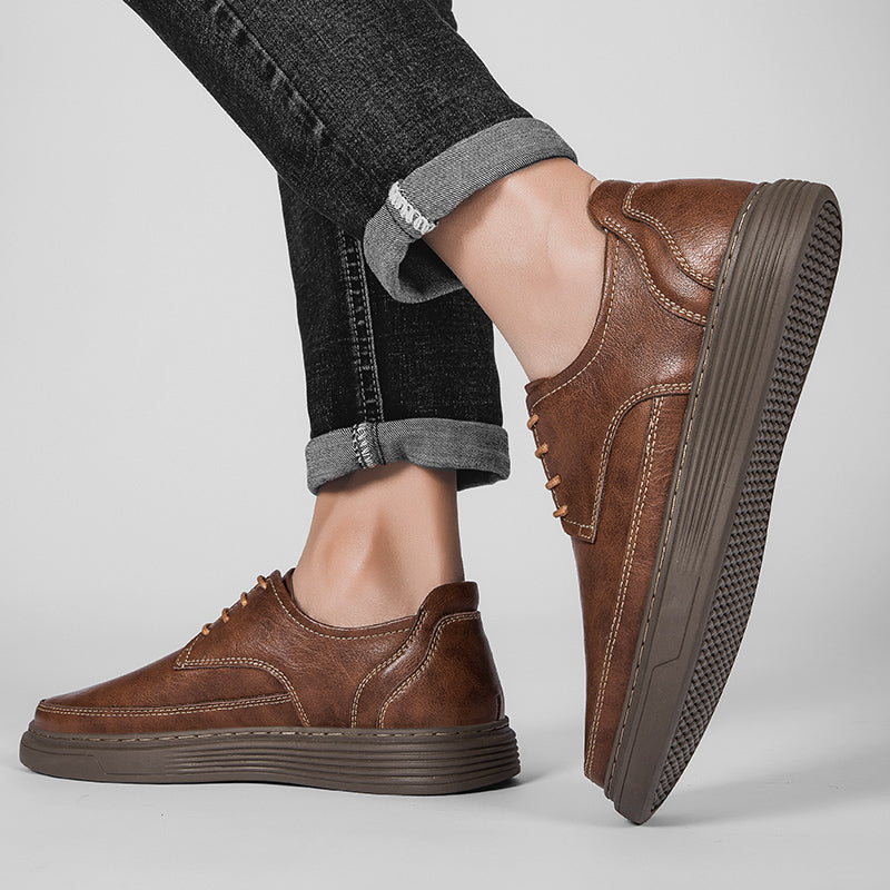 Braymont Classic Leather Shoes — Allyours Closet (view 3)
