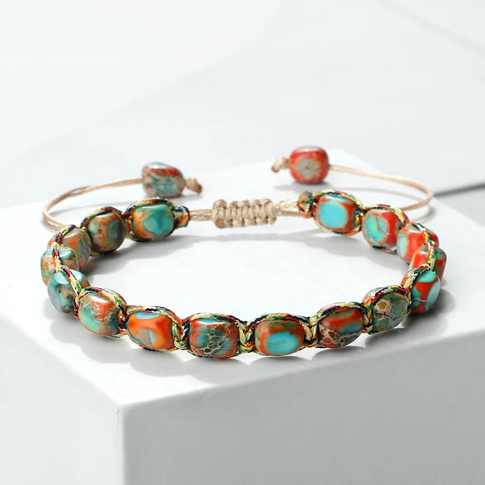 Bohemian Earthstone Bracelet — Allyours Closet (view 8)
