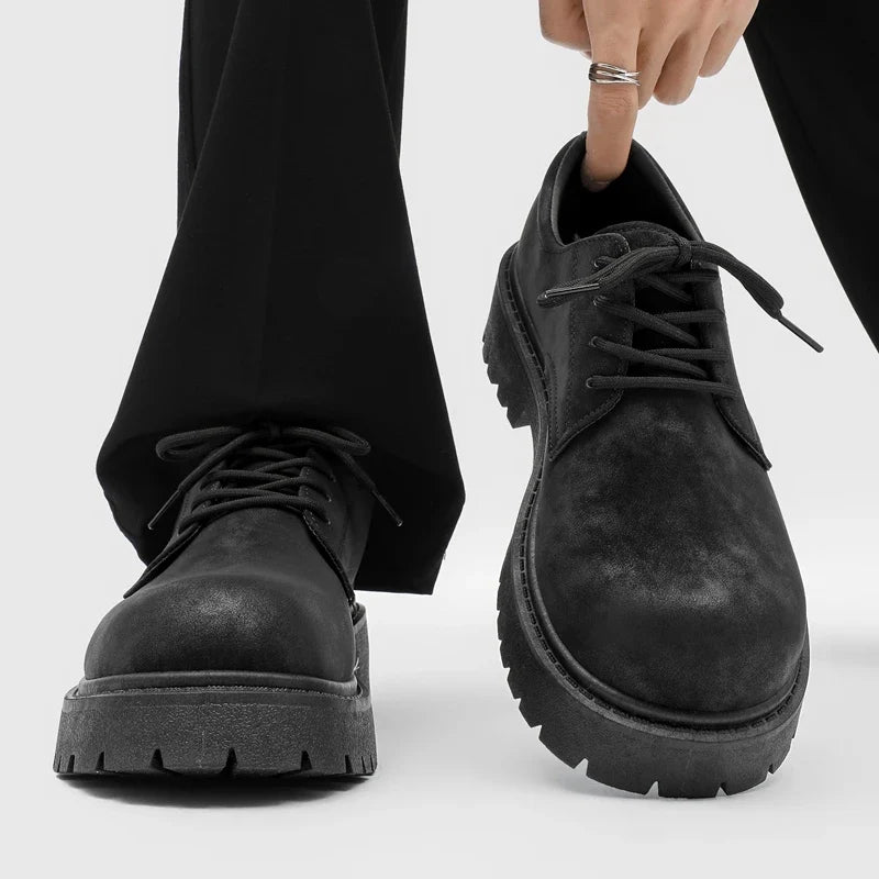 Foundry Suede Derby Shoes — Allyours Closet (view 9)