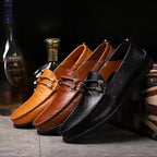 Toscano Leather Loafers — Allyours Closet