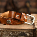 Frontier Cowhide Belt — Allyours Closet (view 2)