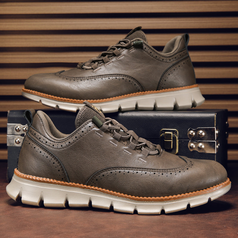 Prime Leather Sneakers — Allyours Closet (view 6)