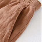 Marston Linen Blend Shorts — Allyours Closet (view 8)