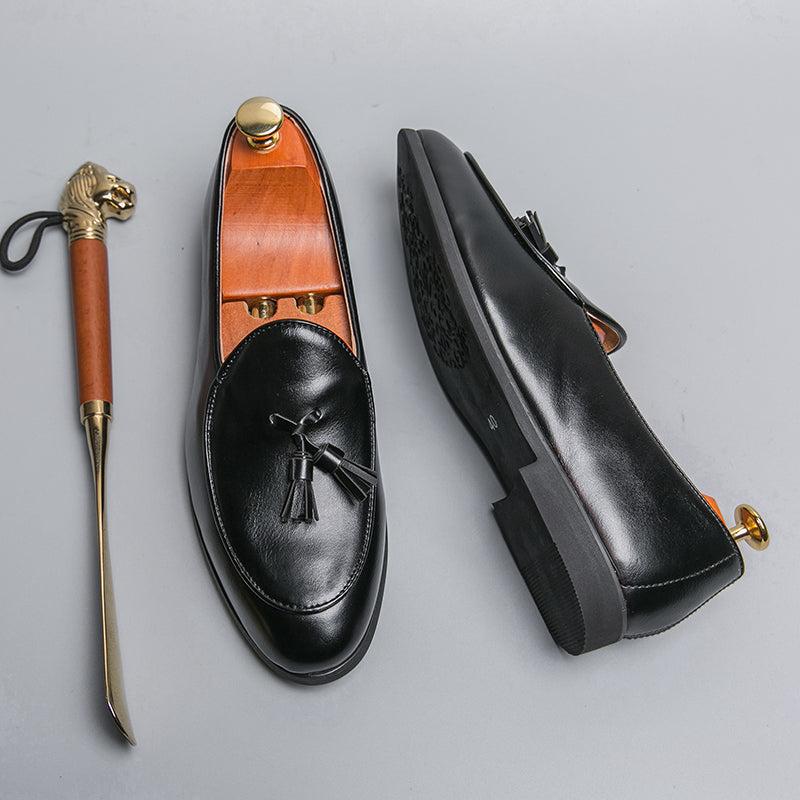 Raffaello Leather Loafers — Allyours Closet (view 7)