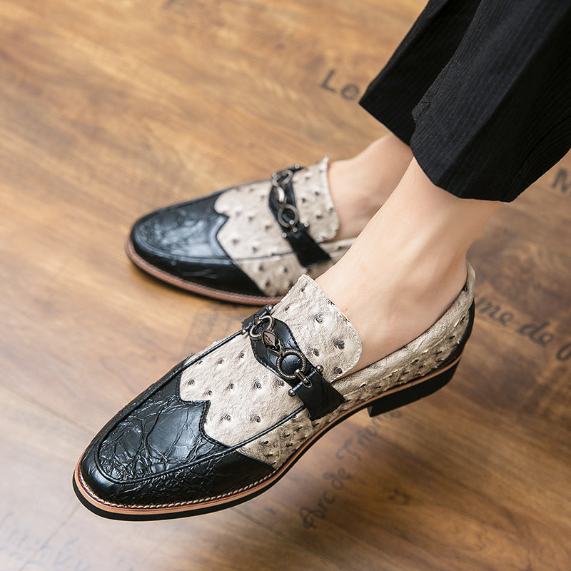 Vantano Italian Leather Loafers — Allyours Closet (view 6)