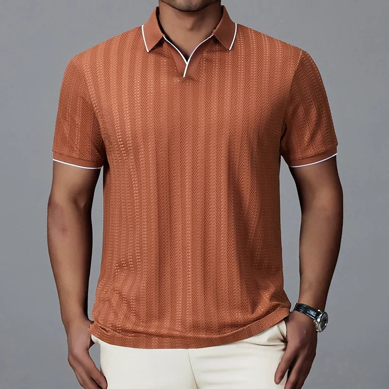 Luca Milano Knitted Polo — Allyours Closet