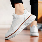 Axis Leather Sneakers — Allyours Closet (view 9)