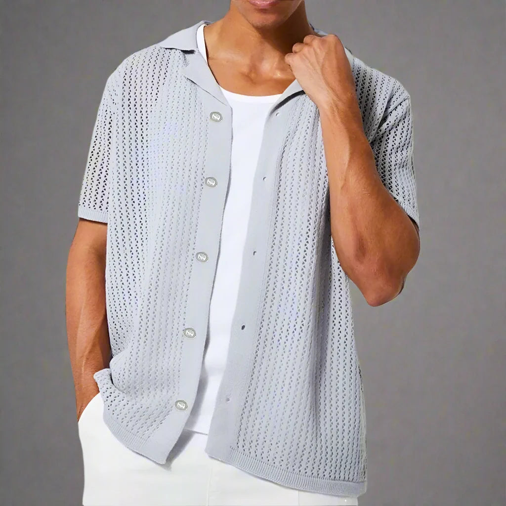 Offshore Club Knitted Shirt — Allyours Closet