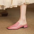 Bellesa Leather Mules — Allyours Closet (view 7)