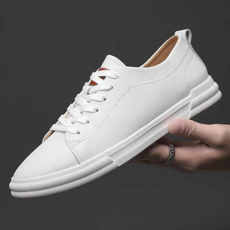 Cassian Leather Sneakers — Allyours Closet