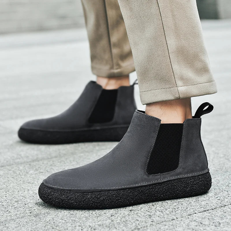 Canyon Suede Chelsea Boots — Allyours Closet (view 5)
