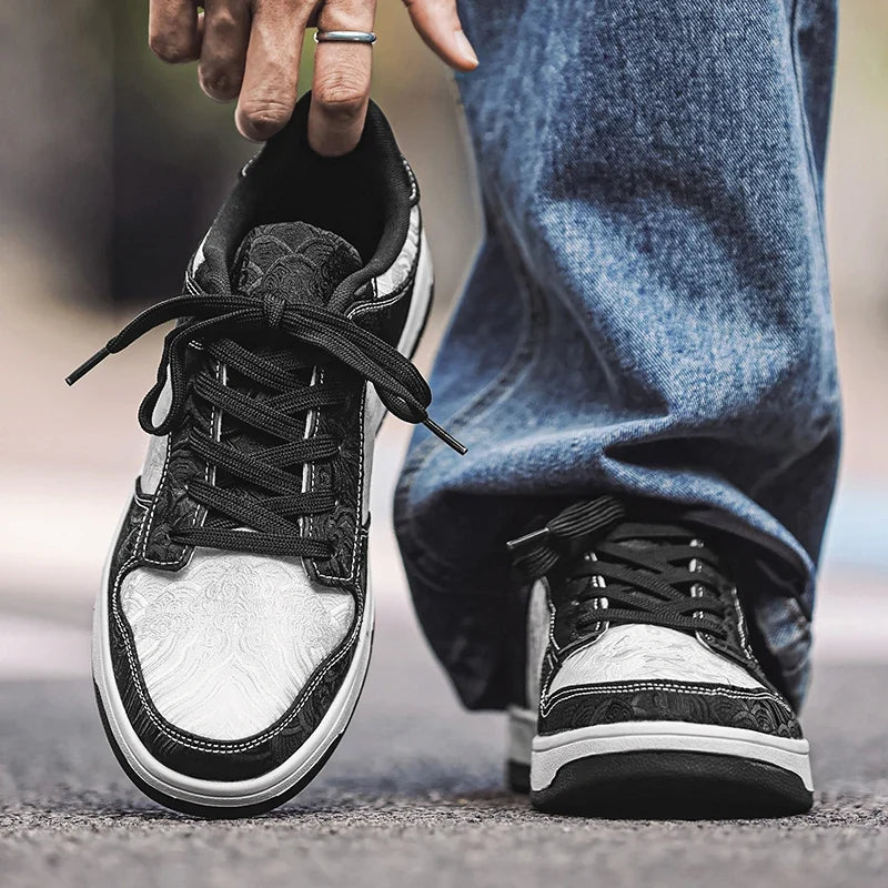 Vanguard Leather Sneakers — Allyours Closet (view 4)