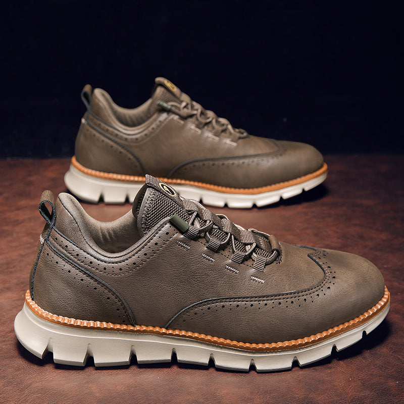 Prime Leather Sneakers — Allyours Closet (view 7)