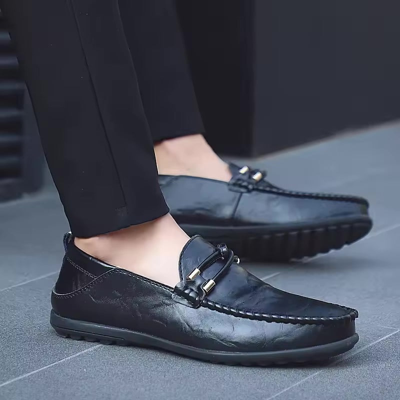 Toscano Leather Loafers — Allyours Closet (view 9)