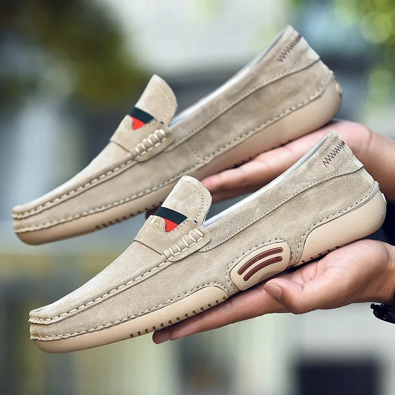Granato Loafers - 1987 Suede Collection — Allyours Closet (view 2)