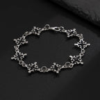 Obsidian Cross Bracelet — Allyours Closet (view 2)