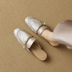 Florence Satin Mules — Allyours Closet (view 6)