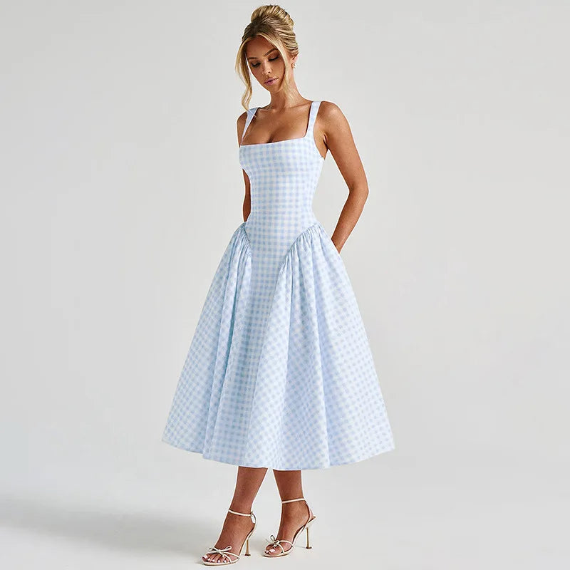 Magnolia Plaid Dress — Allyours Closet (view 7)