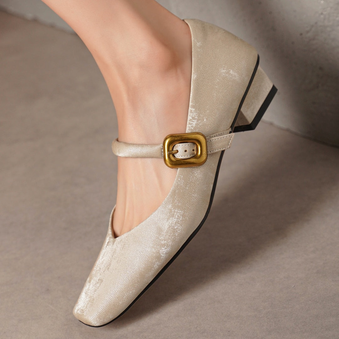 Velora Velvet Heels — Allyours Closet (view 7)
