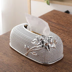 Rosetta Bloom Tissue Box Holder — Allyours Closet (view 3)