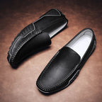 Iman Marco Leather Loafers — Allyours Closet (view 7)