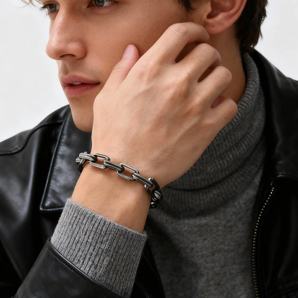 Orion Steel Bracelet — Allyours Closet (view 6)