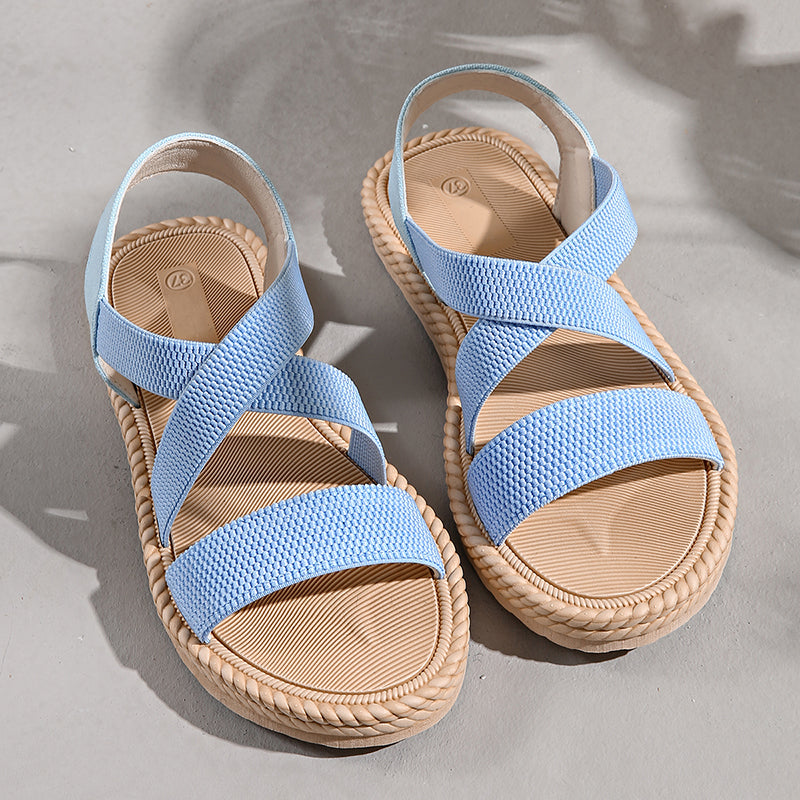 Isla Weave Sandals — Allyours Closet (view 9)