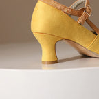 Eleanor Suede Heels — Allyours Closet (view 5)