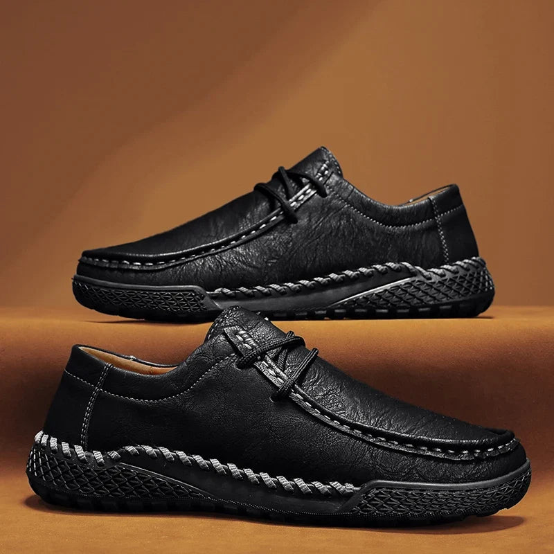 Torino Leather Loafers — Allyours Closet (view 8)