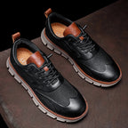 Crest Leather Sneakers — Allyours Closet (view 2)