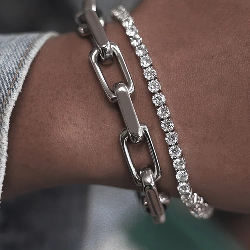 Salvatore Chainlink Bracelet — Allyours Closet (view 4)