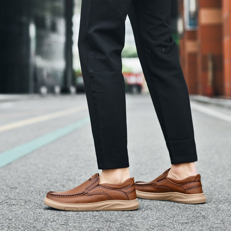 Prestige Leather Loafers — Allyours Closet (view 8)