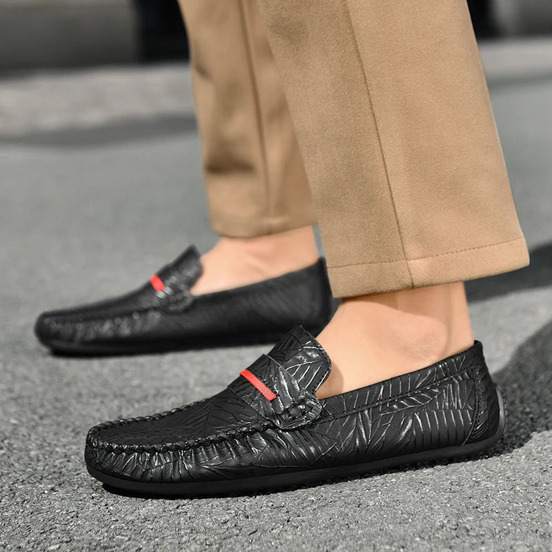 Ferrano Leather Loafers — Allyours Closet (view 10)