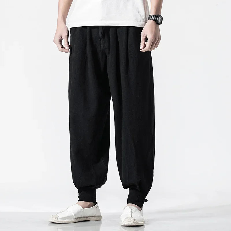 Laguna Linen Joggers — Allyours Closet (view 7)