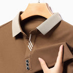 Portofino Long-Sleeve Polo Shirt — Allyours Closet (view 12)