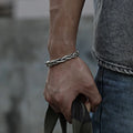 Torin Silver Cuff Bracelet — Allyours Closet