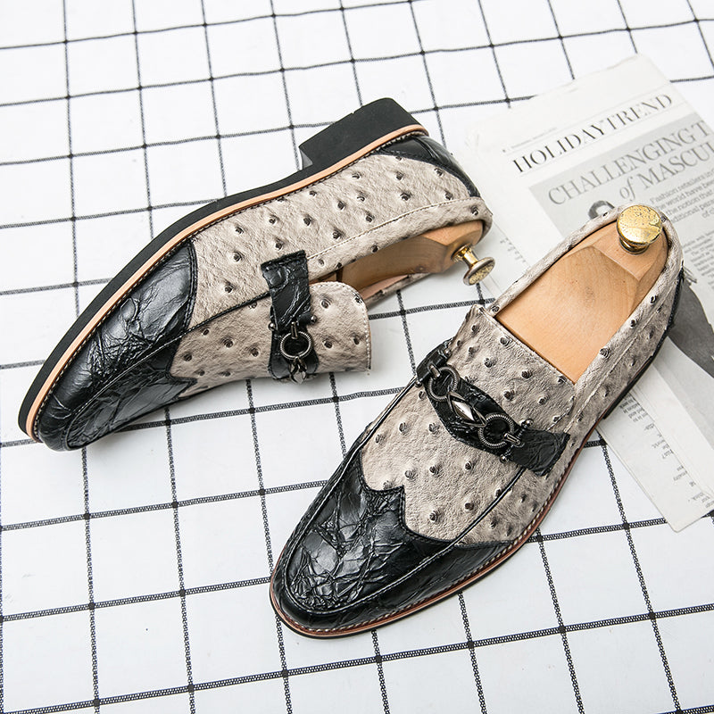 Vantano Italian Leather Loafers — Allyours Closet (view 5)