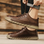 Frontier Leather Sneakers — Allyours Closet (view 4)