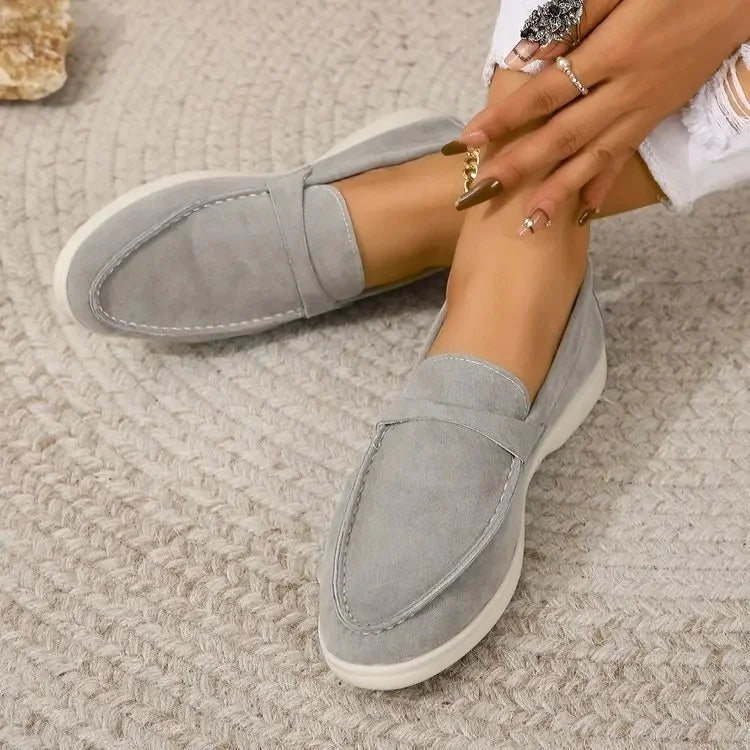 Sienna Suede Loafers — Allyours Closet (view 3)