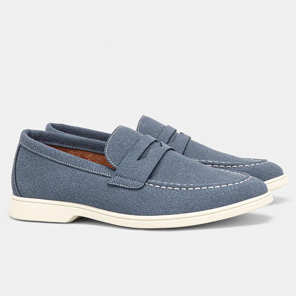 Luca Suede Loafers — Allyours Closet (view 11)